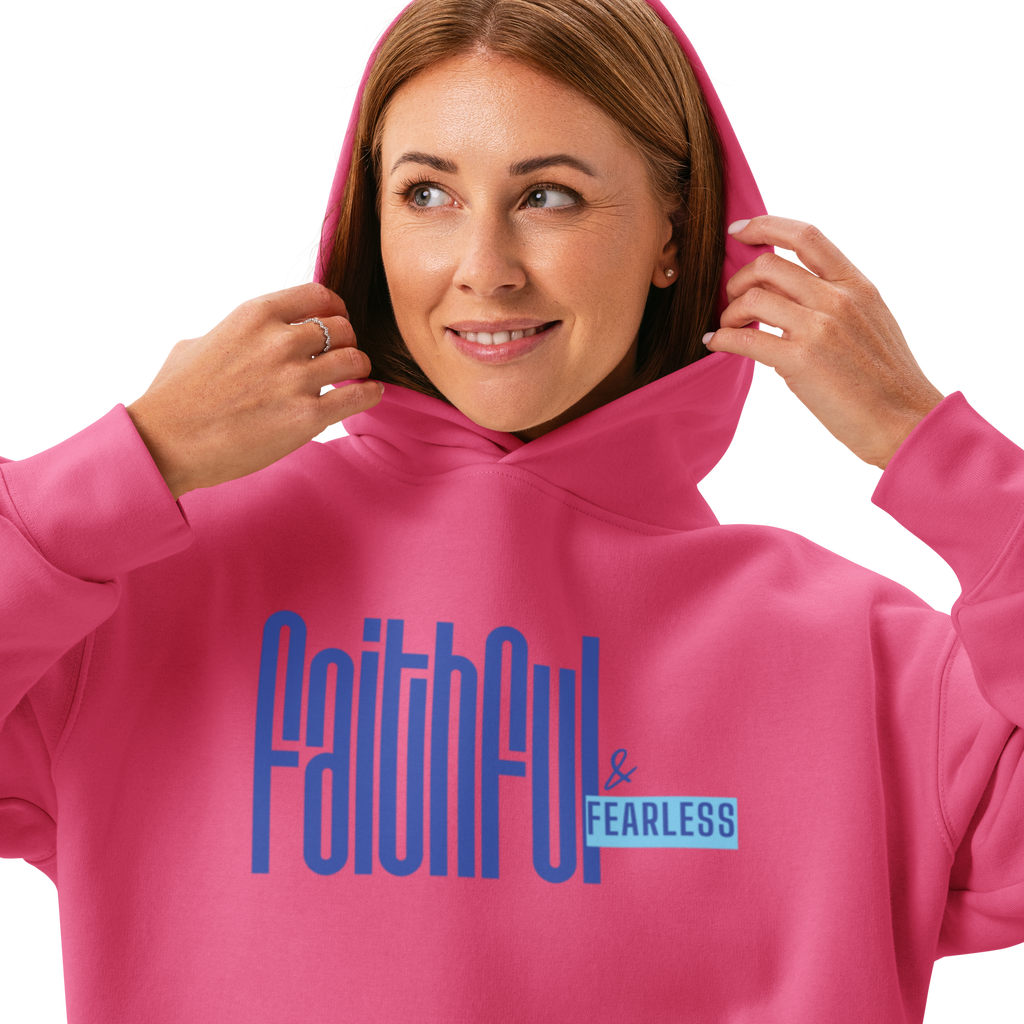 Faithful & Fearless, Women’s Relaxed Hoodie