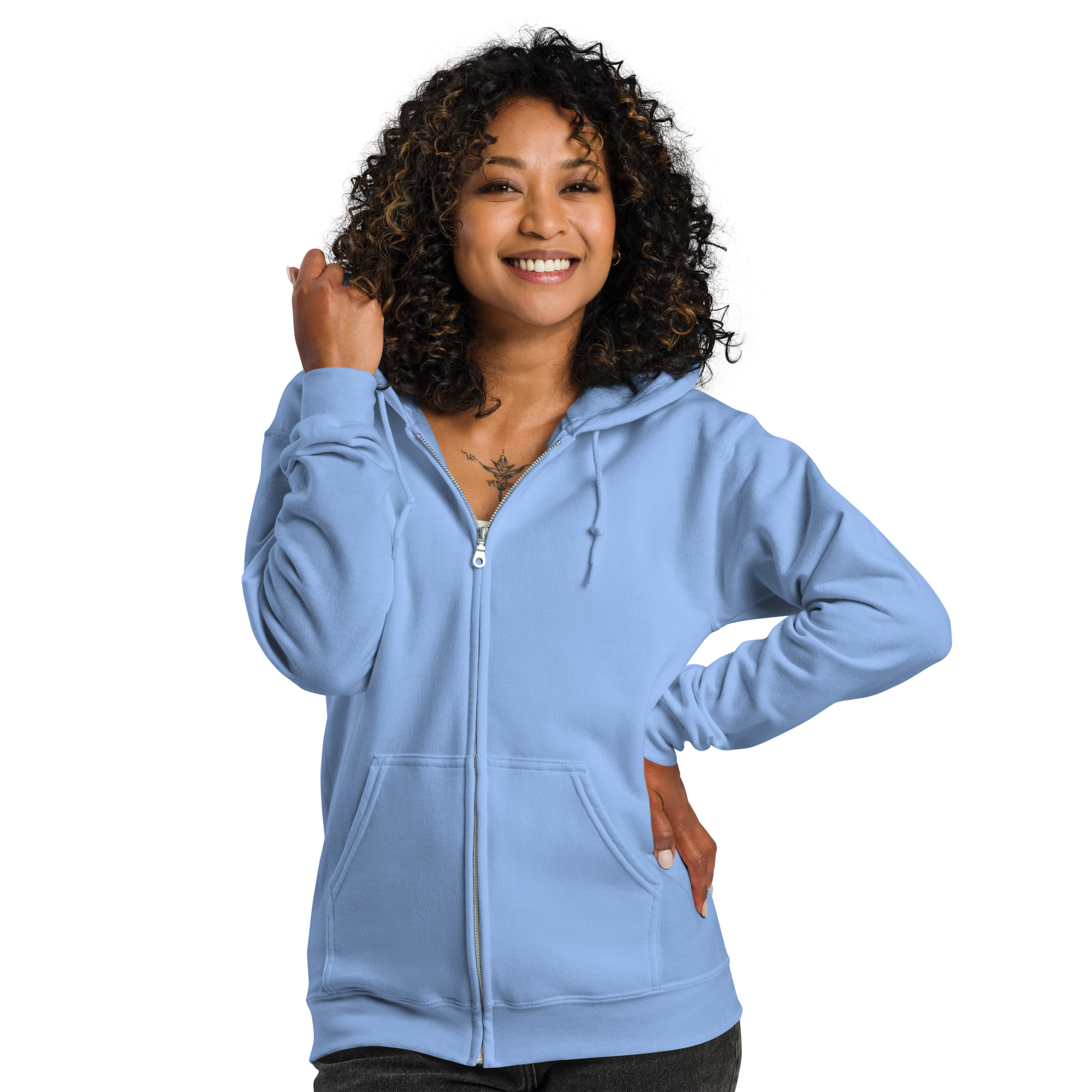 Sentinels of the Lamb, Unisex Heavy Blend Zip Hoodie